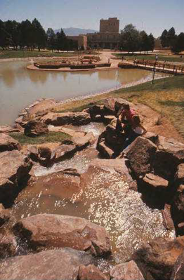 UNM Duck Pond - Then and Now